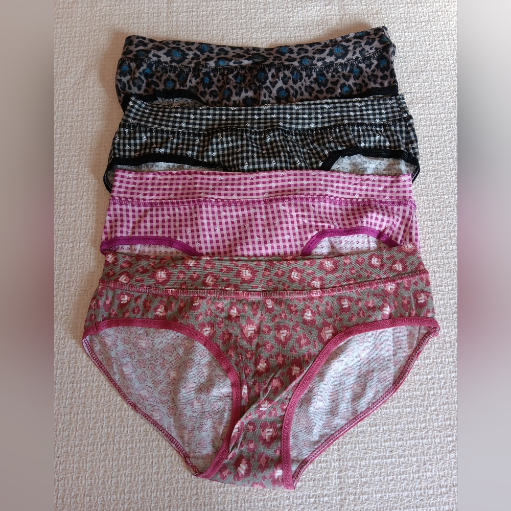 Fila Women's Bikini Panties (4) Pair - Size Large NWOT